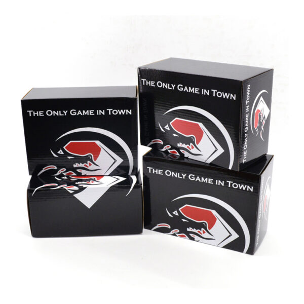 Recycled Gloss Tab Lock Corrugated Mailing Box Custom Print