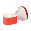 Red Heart-Shaped Flower Gift Box With Lid for Valentine's