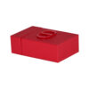 Red Rigid Gift Box for Dior Perfume Packaging Soft-Touch