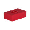 Red Rigid Gift Box for Dior Perfume Packaging Soft-Touch