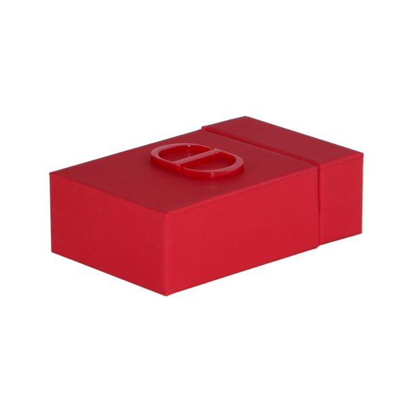 Red Rigid Gift Box for Dior Perfume Packaging Soft-Touch