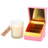 Rigid Clamshell Cardboard Candle Jar Gift Packaging Box