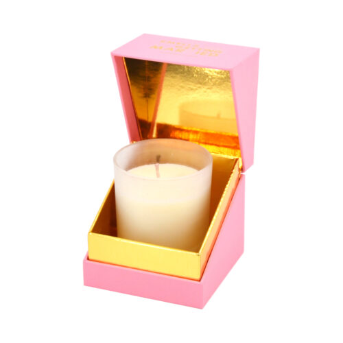Rigid Clamshell Cardboard Candle Jar Gift Packaging Box