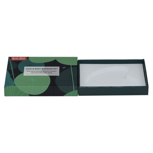 Rigid Lid and Base Gift Box for Jade Massager Packaging