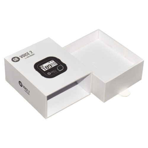 Rigid Paper Sliding Drawer Gift Box For Smart Watch Packaging