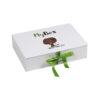 Satin Lined Magnetic Closure Gift Box For Hair Extensions