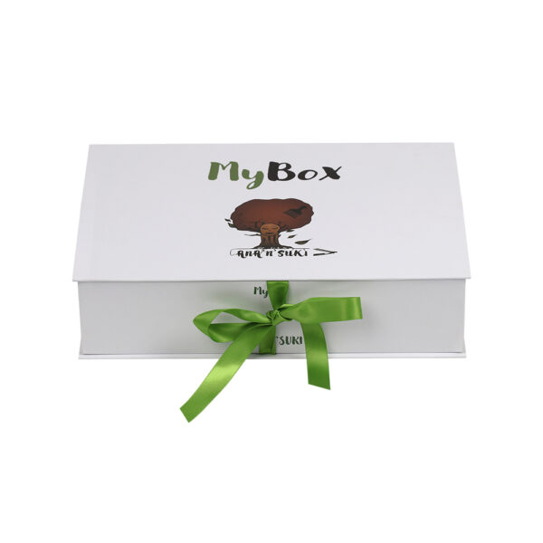 Satin Lined Magnetic Closure Gift Box For Hair Extensions