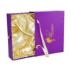 Satin Lined Paper Drawer Gift Box Hair Extension Packaging