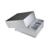 Silver Rigid Lid And Base Gift Box For Photography Drone