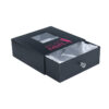 Slide-Out Drawer Wig Gift Box With Satin Lining and Window