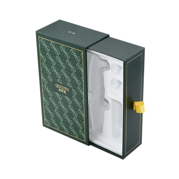 Sliding Drawer Rigid Beauty Device Box With Plastic Tray