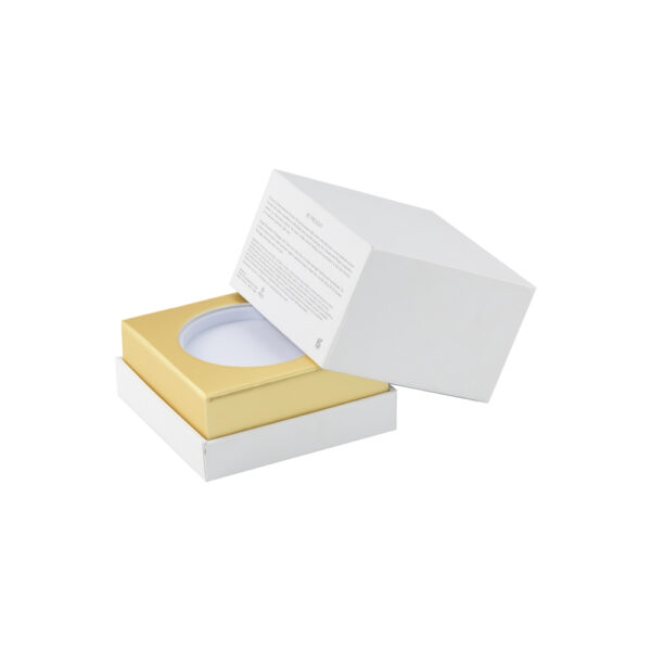 Square Rigid Candle Jar Gift Box With EVA Holder 2-Piece Square Rigid Candle Jar Gift Box With EVA Holder 2-Piece