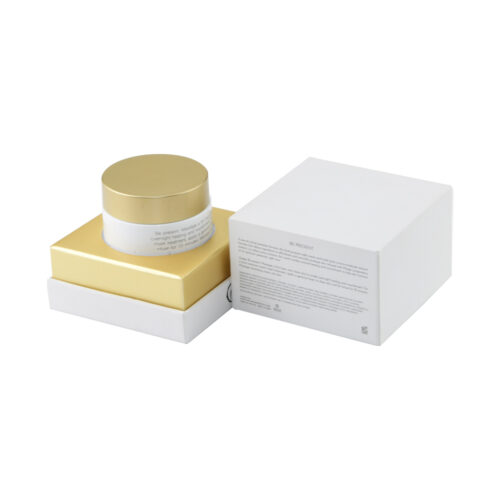 Square Rigid Candle Jar Gift Box With EVA Holder 2-Piece