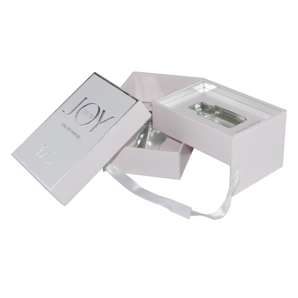 Two-Layer Christian Dior Perfume Gift Box In Pearl Paper