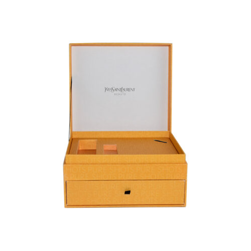 Two-Tier Luxury Rigid Paper Gift Box For Beauty Gift Sets