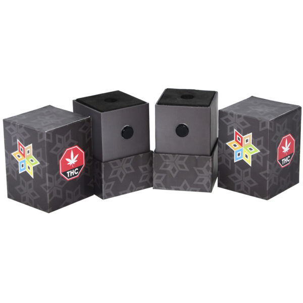 US CRP Child-Resistant Vape Cartridge Paper Box With Foam