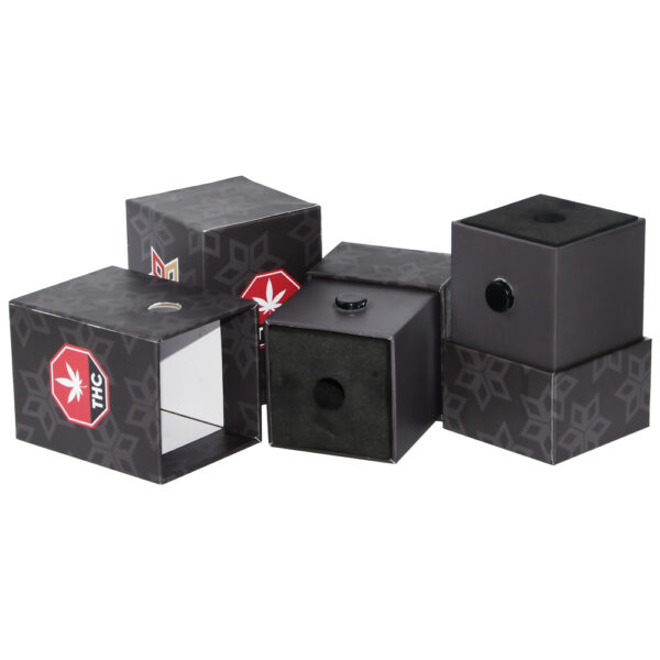 US CRP Child-Resistant Vape Cartridge Paper Box With Foam
