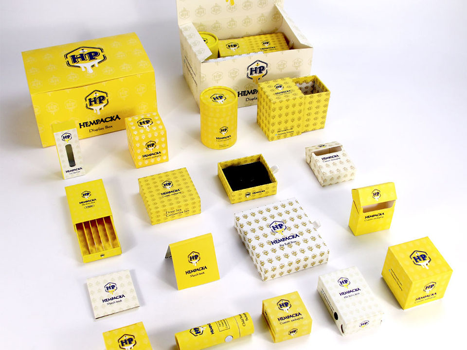 Embalagem de concentrado de cannabis