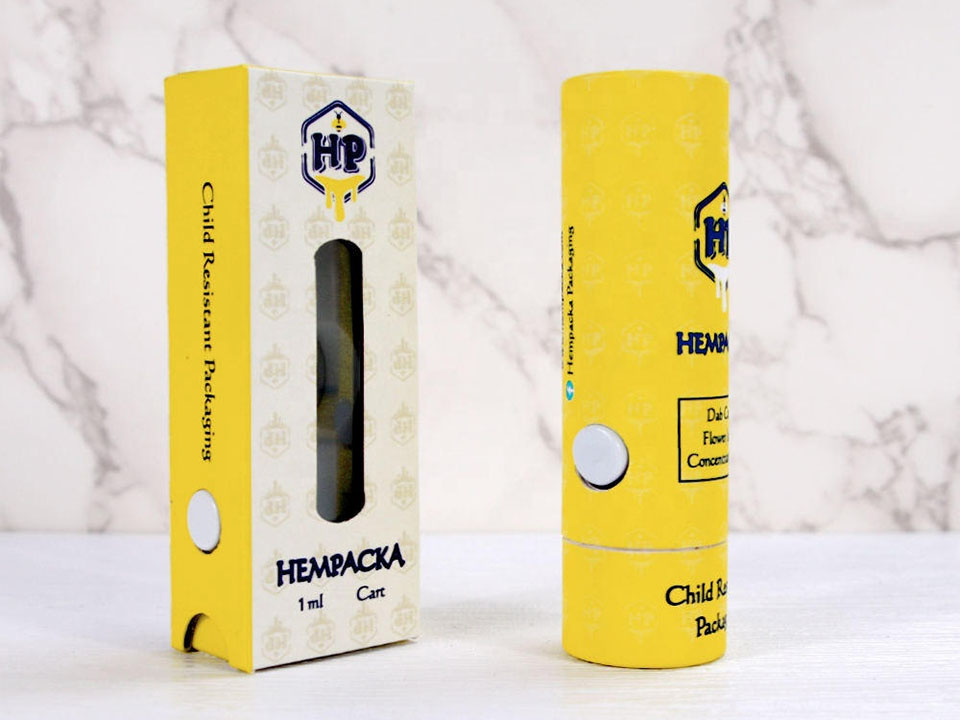 Embalagem de concentrado de cannabis