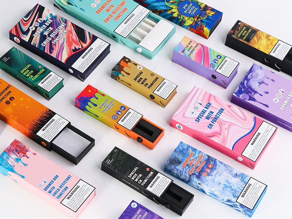 Child Resistant Paper Boxes