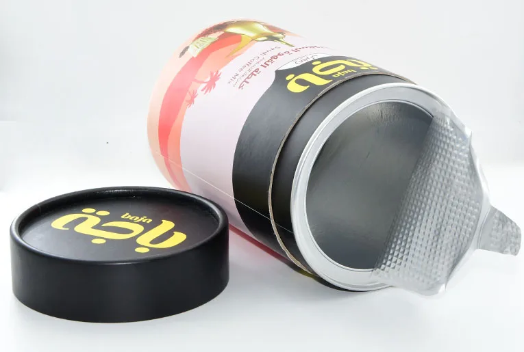 Coffee Bean Paper Canister