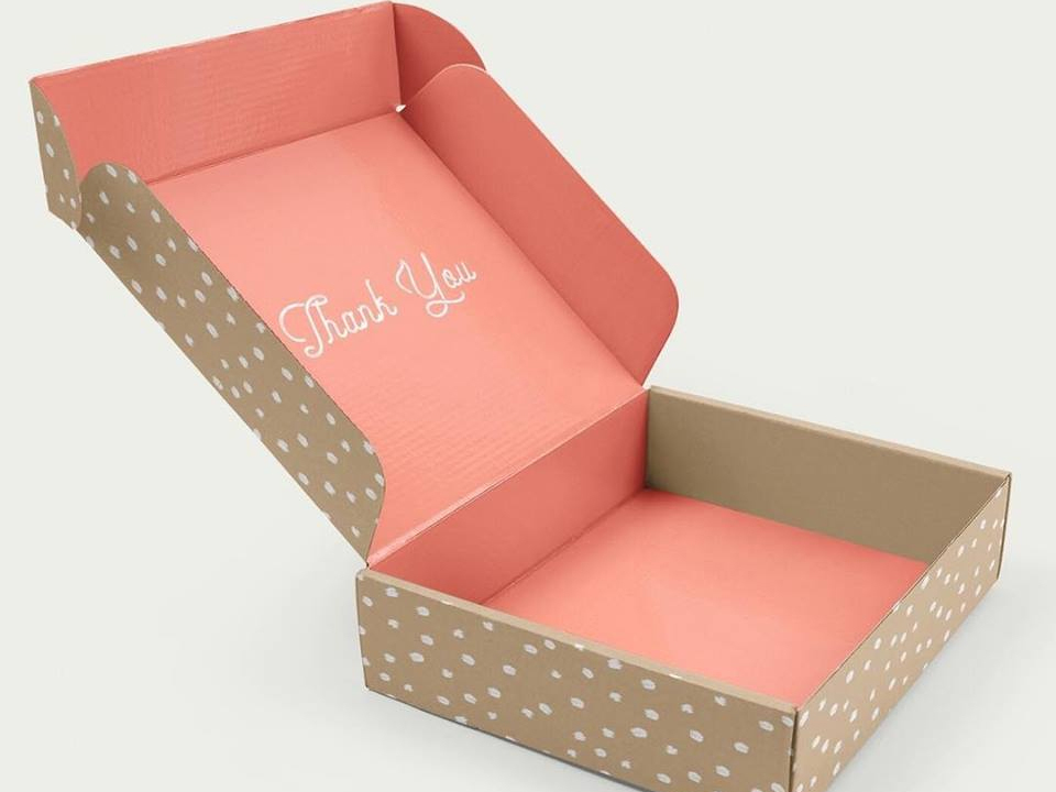 Caixas de vestuário personalizadas