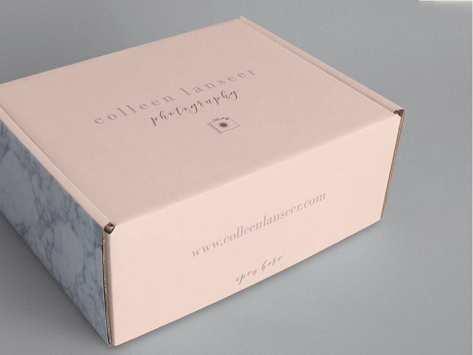 Caixas de vestuário personalizadas