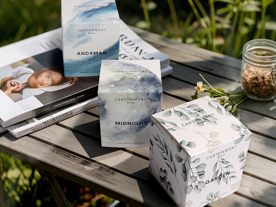 Custom Candle Packaging Boxes