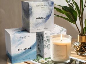 Custom Candle Packaging Boxes