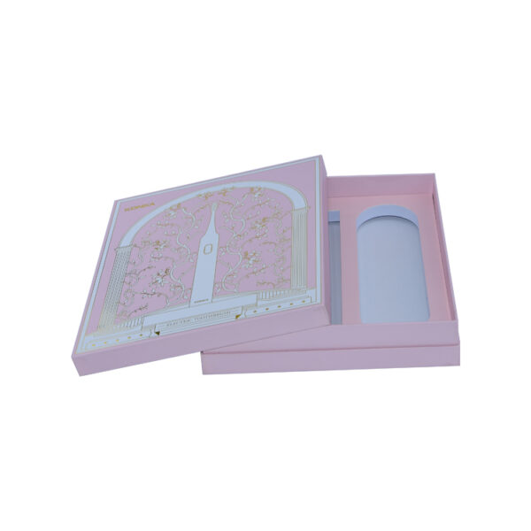 Custom Electronics Lid Base Toothbrush Box With EVA Holder