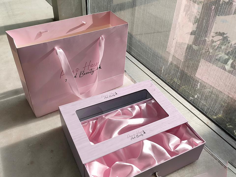 Custom Hair Extension Packaging