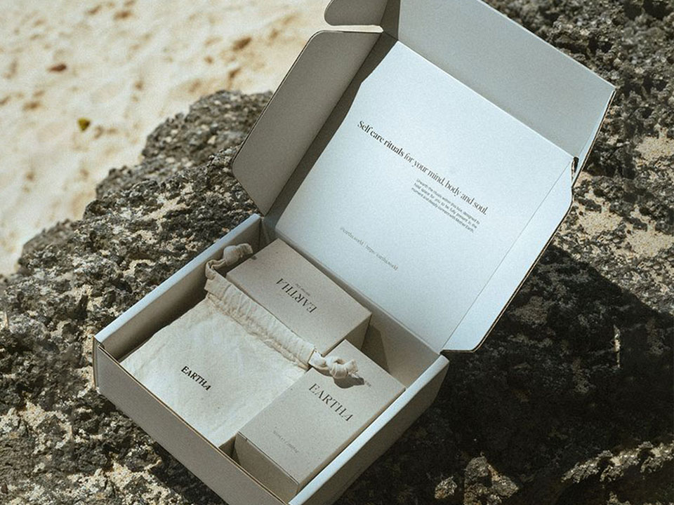 Boîte d'emballage de produits sur mesure