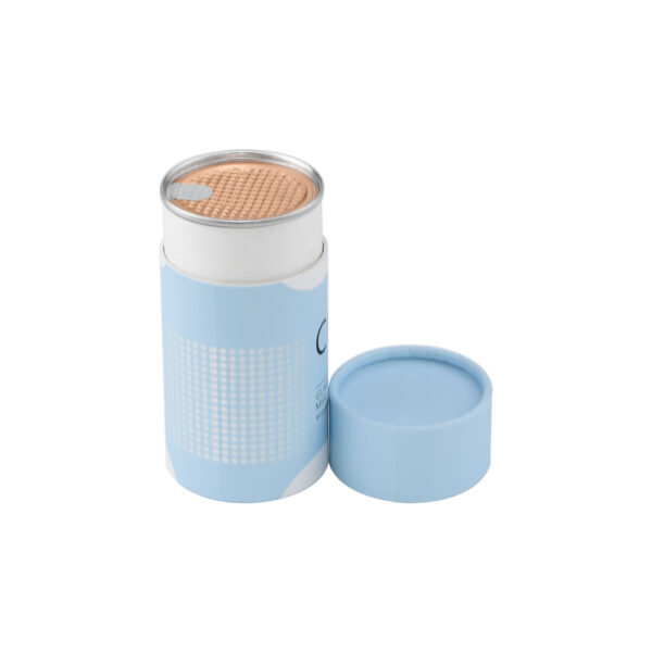 Food Grade Peel Off Paper Cylinder Box For CBD Supplements Food Grade Peel Off Paper Cylinder Box For CBD Supplements