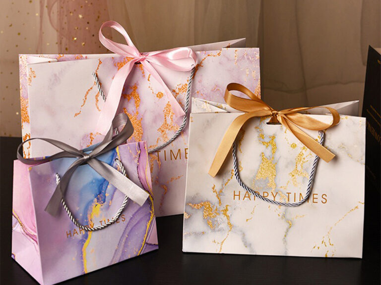 High-End Kraft Paper Handbags