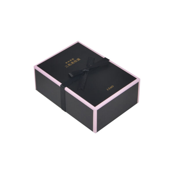 High End Lid And Base Beauty Blender Gift Box With Ribbon