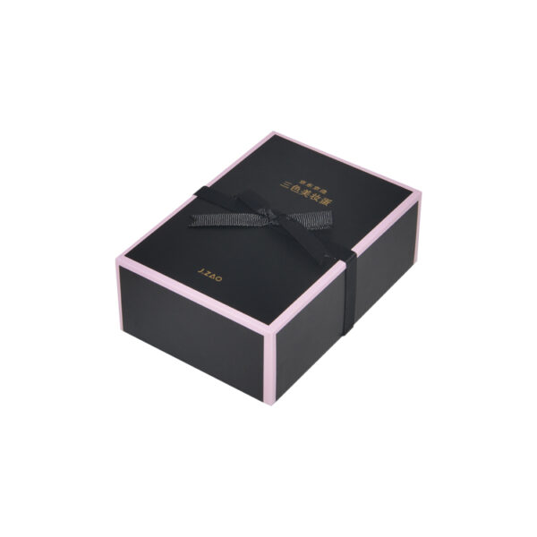 High End Lid And Base Beauty Blender Gift Box With Ribbon