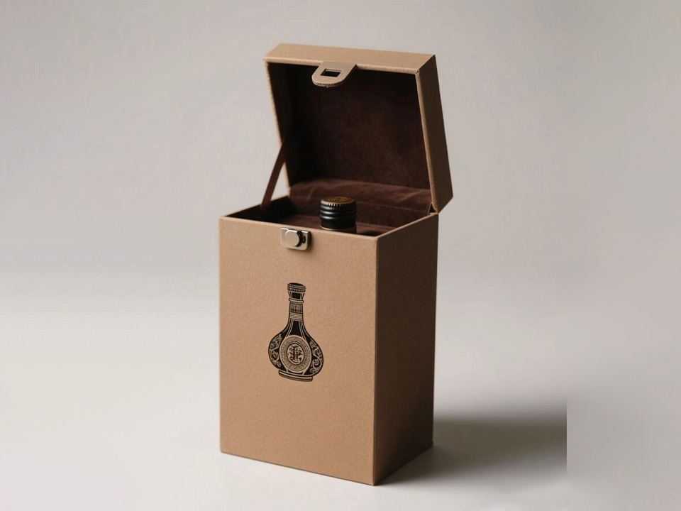 High-end paper packaging for wine