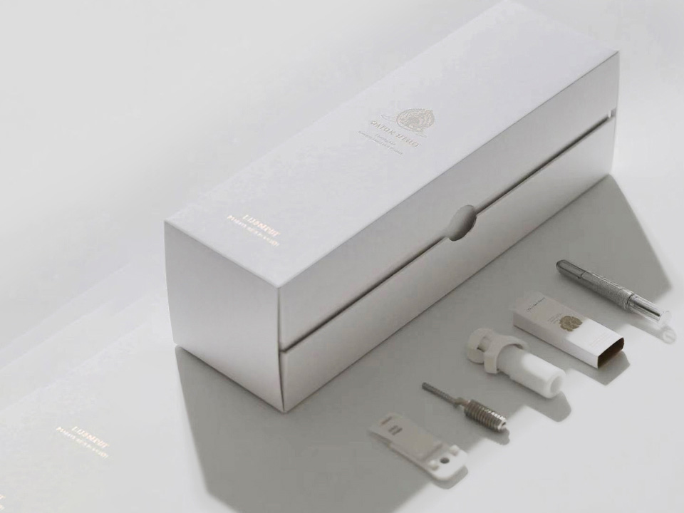 High-end paper packaging for wine