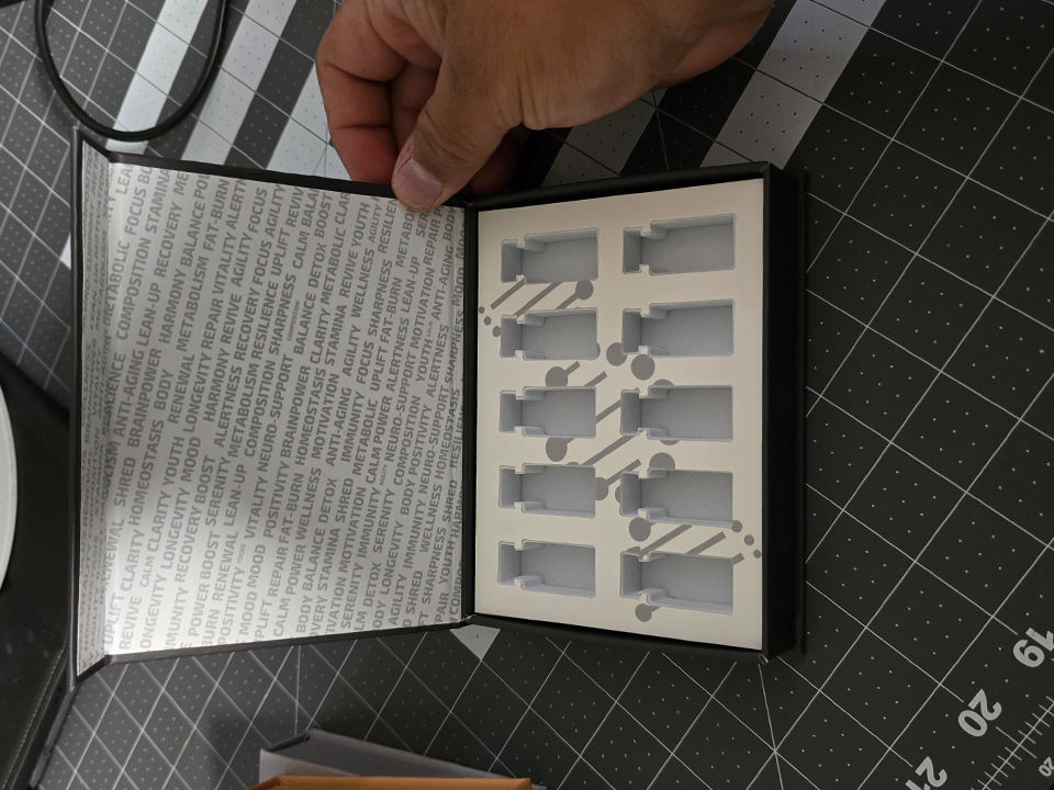 Verpackungsdesign für Parfüm