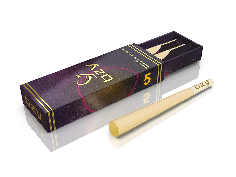 Verpackung von der Rolle