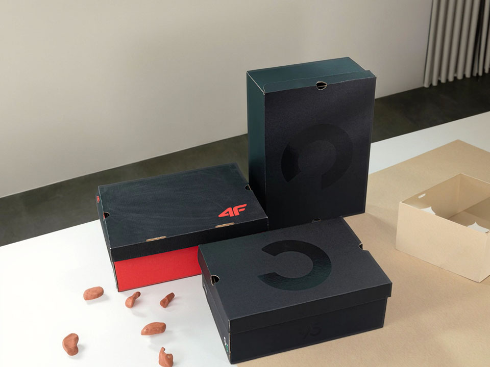 caja de embalaje para zapatos