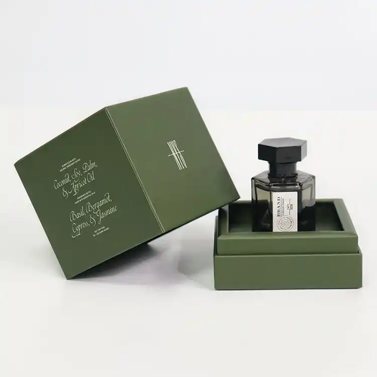 Design de embalagens de perfume com aspeto luxuoso e proteção real