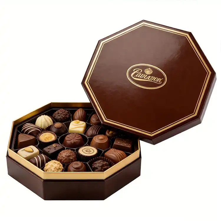 Premium Chocolate Gift Boxes Tray Layout and Portion Protection