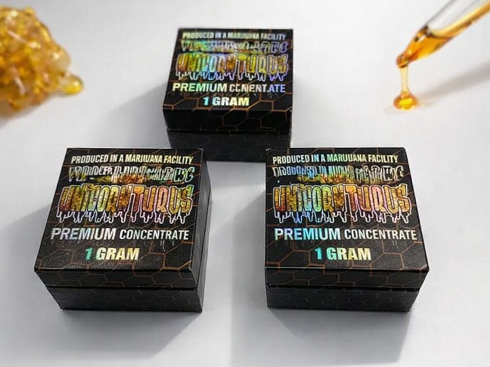Labeled Concentrate Packaging