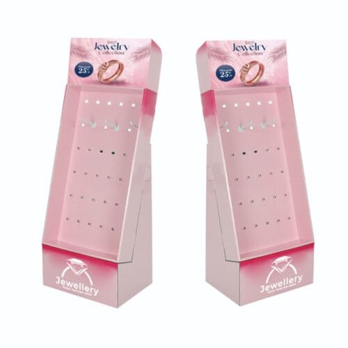 Karton Ohrring Schmuck Display Stand