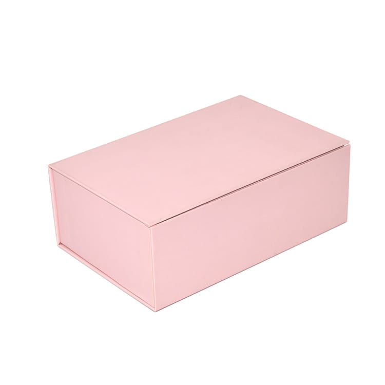 Pink Rigid Custom Pink Magnetic Rigid Gift Box for Beauty Packaging
