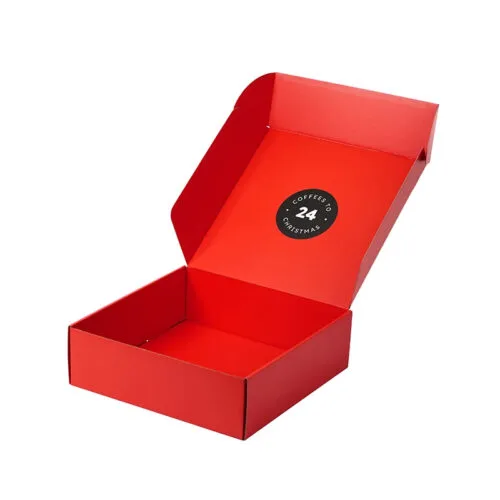 Custom Printed Christmas Advent Calendar Paper Mailer Box