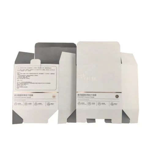Custom Printed Folding Carton Box for Face Mask Packaging