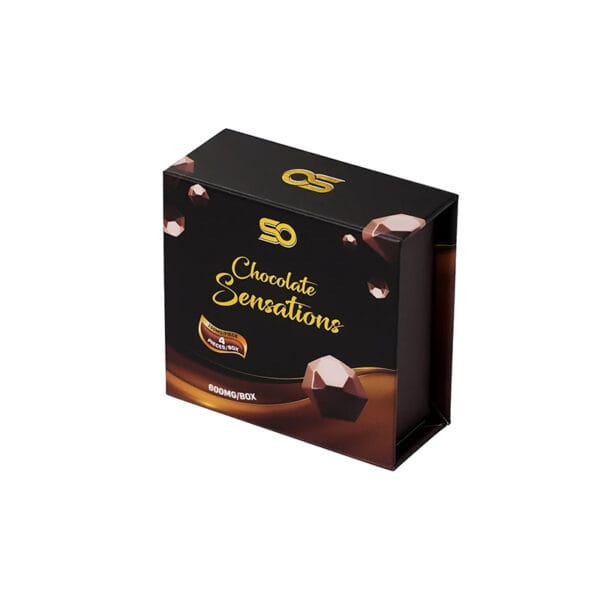 Confezione regalo magnetica rigida per cioccolato stampata su misura Confezione regalo magnetica rigida per cioccolato stampata su misura