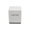 Custom Printed Rigid Candle Gift Boxes with Gold Foil Logo Custom Printed Rigid Candle Gift Boxes with Gold Foil Logo